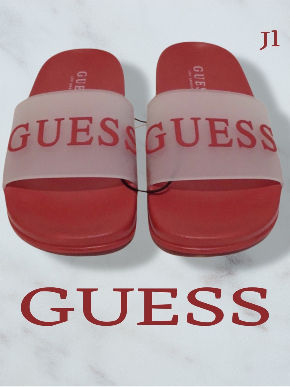 GUESS Lana Slide Sandals Size 5M NEW